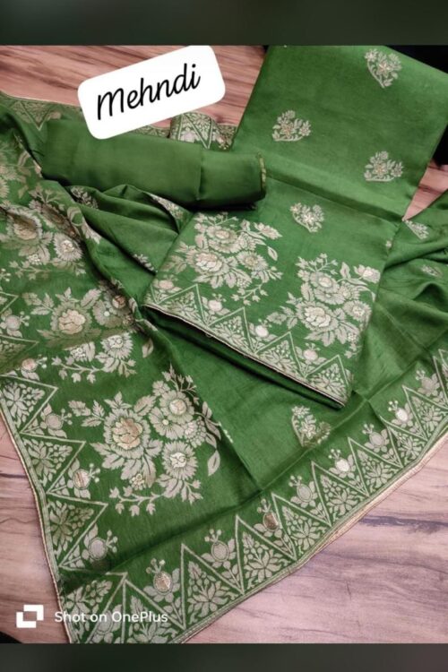 Banarasi Silk Suit