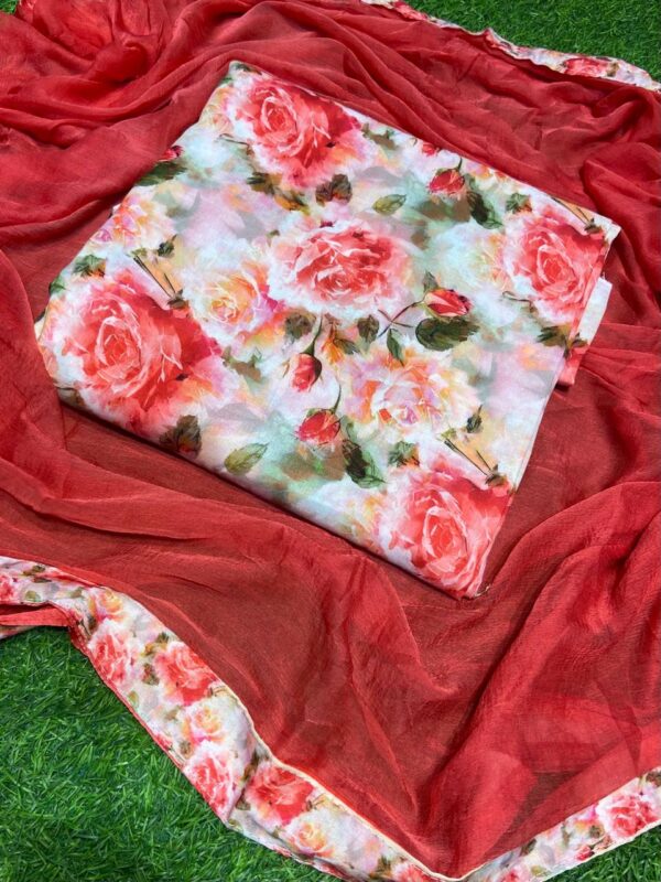 Beautiful Cambric Cotton Suit