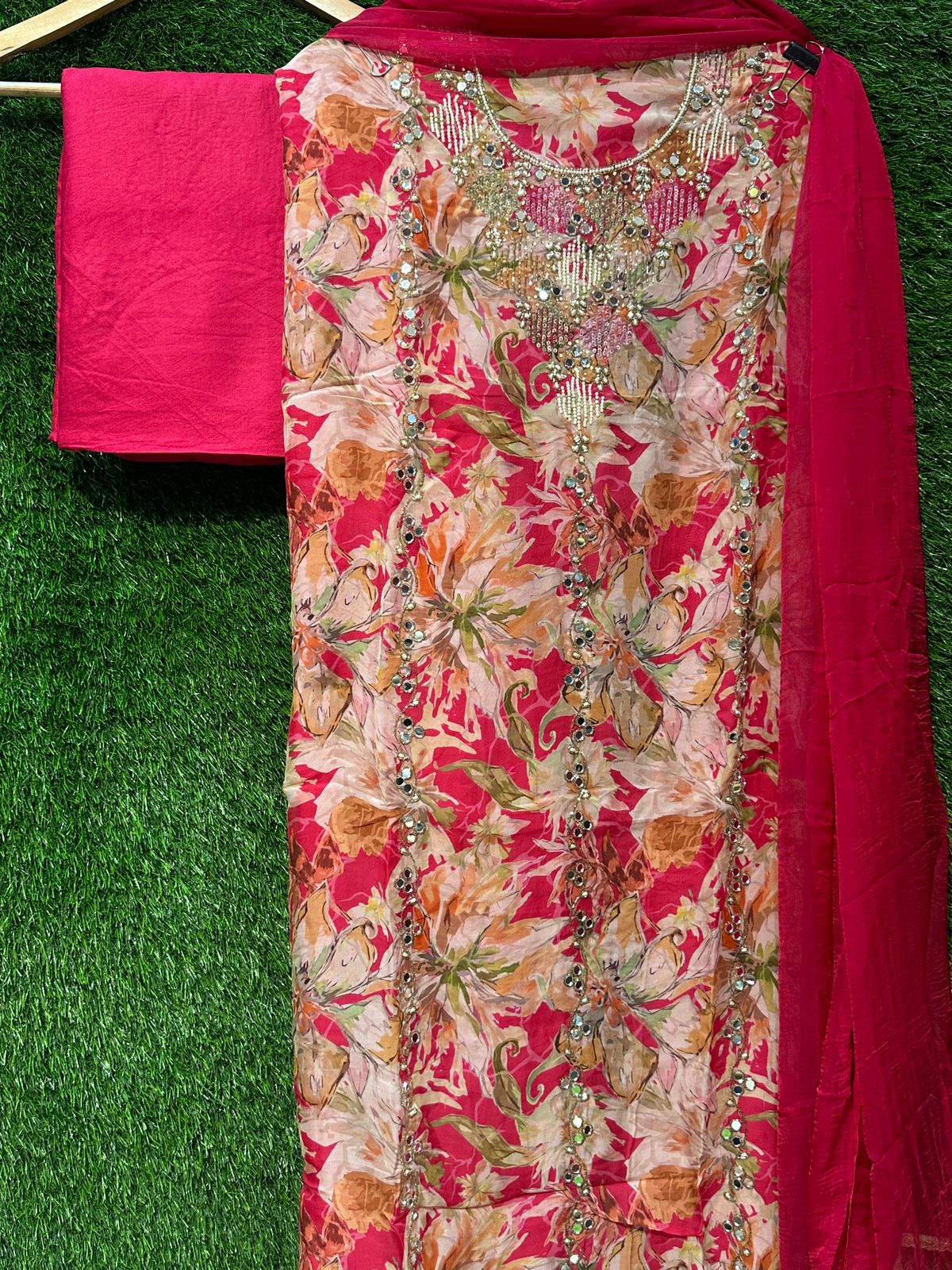 Pure Organza Suit