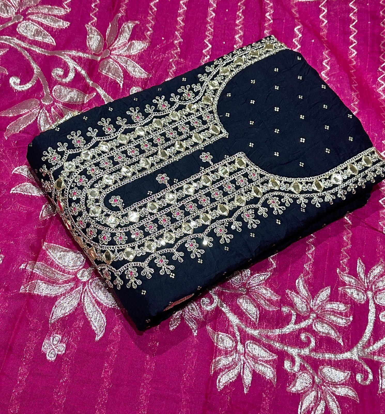 Maheshwari Silk Suit