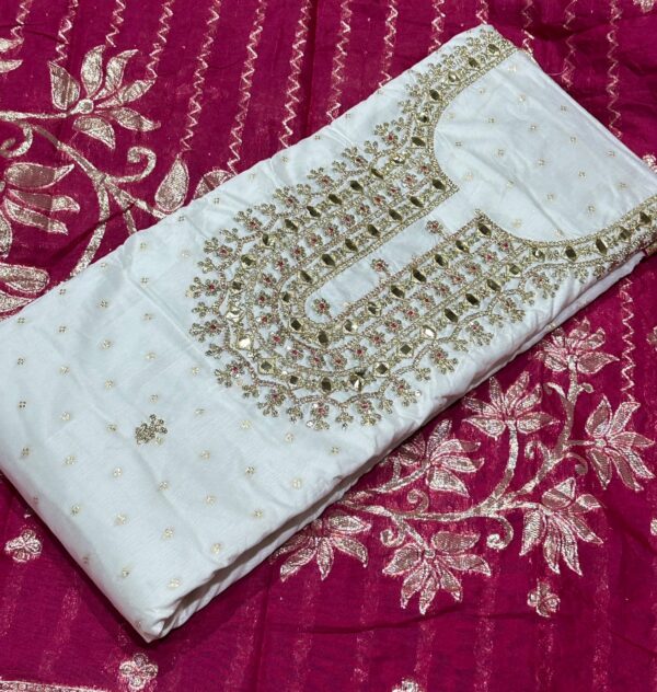 Maheshwari Silk Suit - Image 2