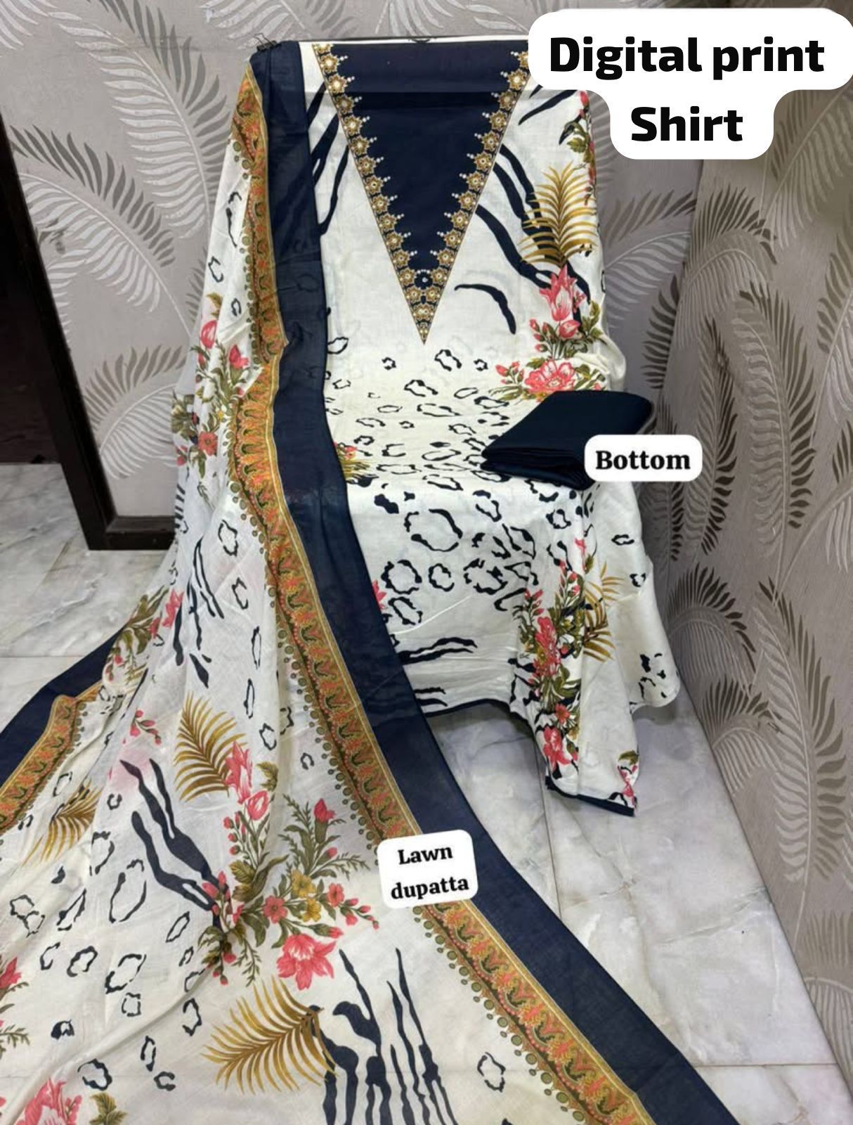 Pure Cotton Suit