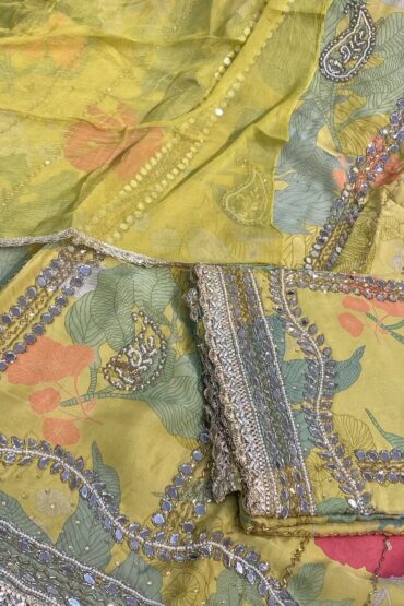 Pure Organza Suit