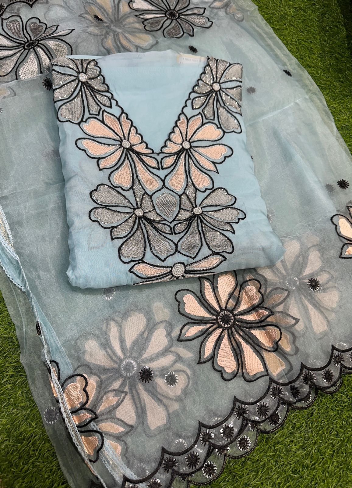 Pure Organza Suit