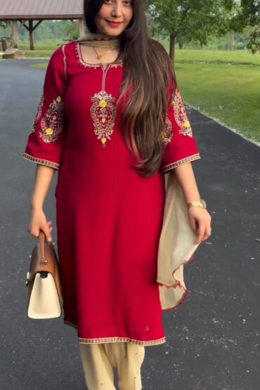 Celebrity Muslin Suit