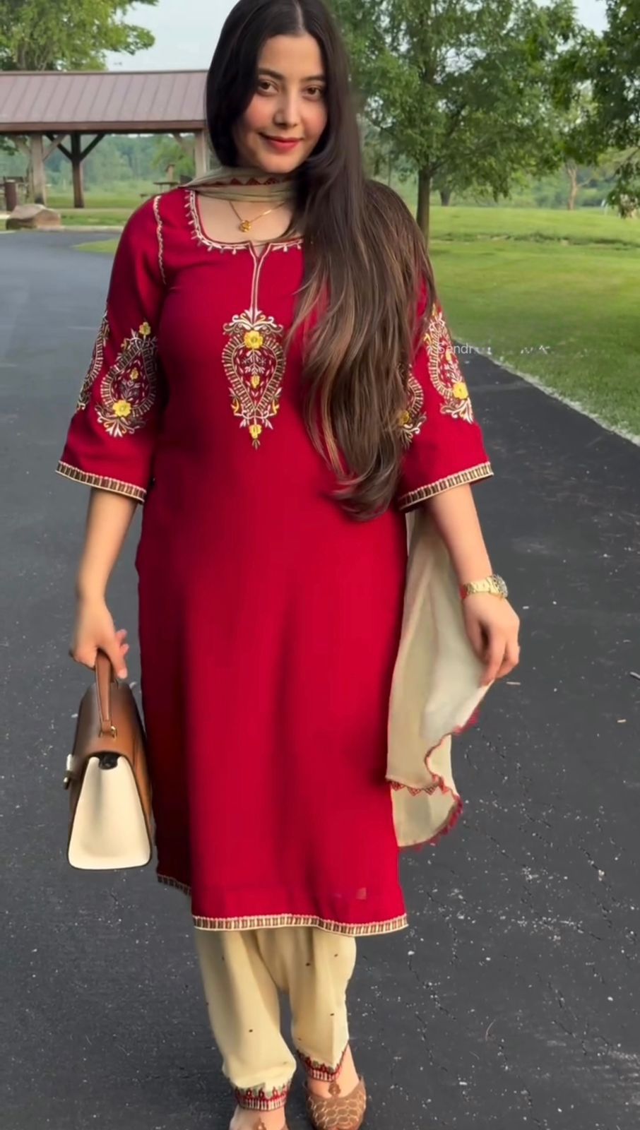 Celebrity Muslin Suit