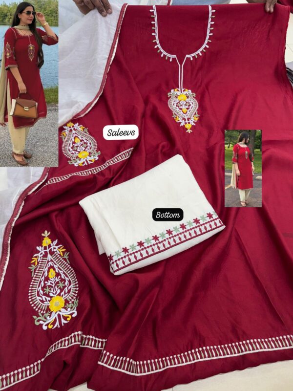 Celebrity Muslin Suit - Image 2